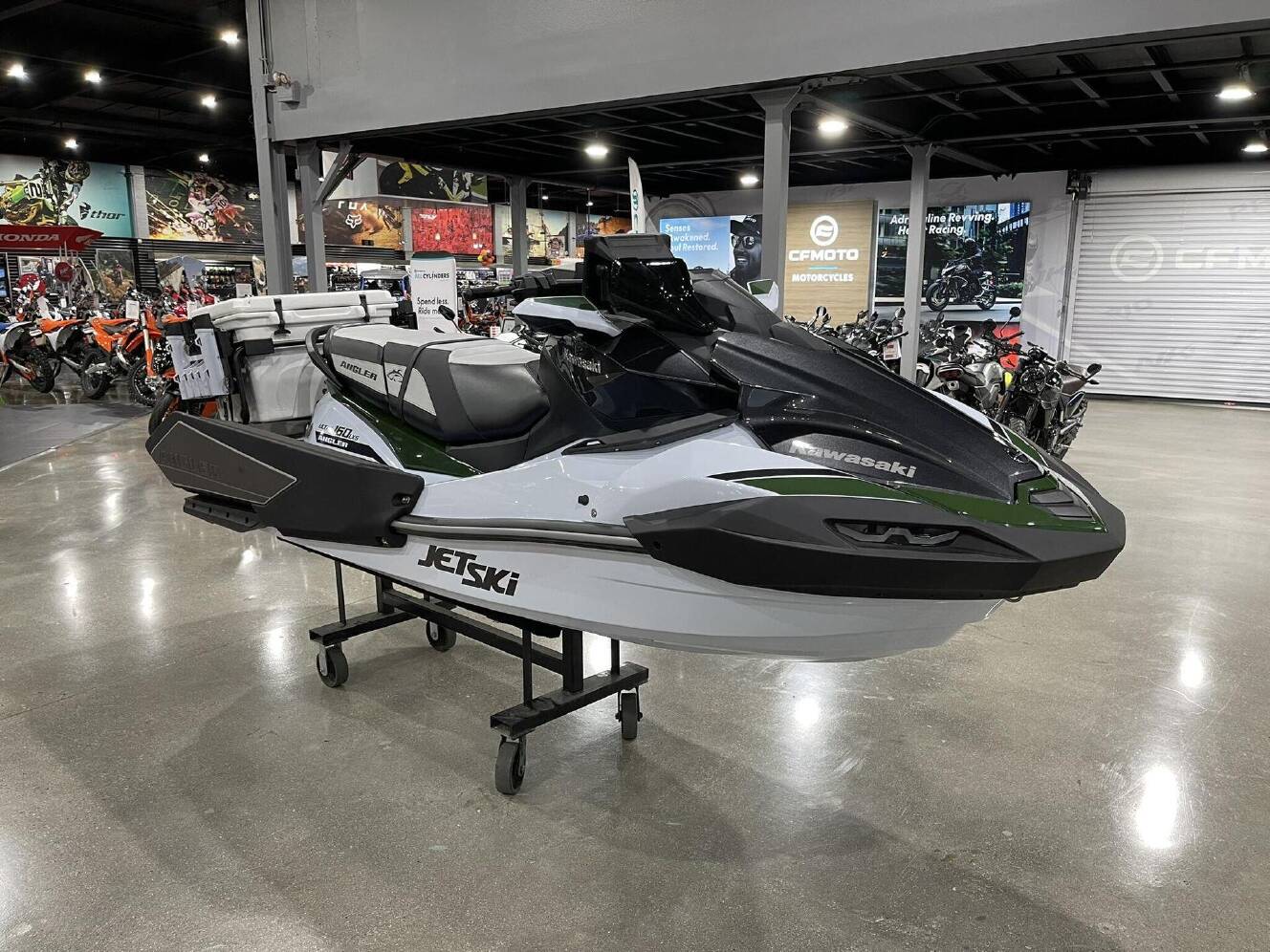 A photo of this 2025 Kawasaki JET SKI ULTRA 160LX-S ANGLER