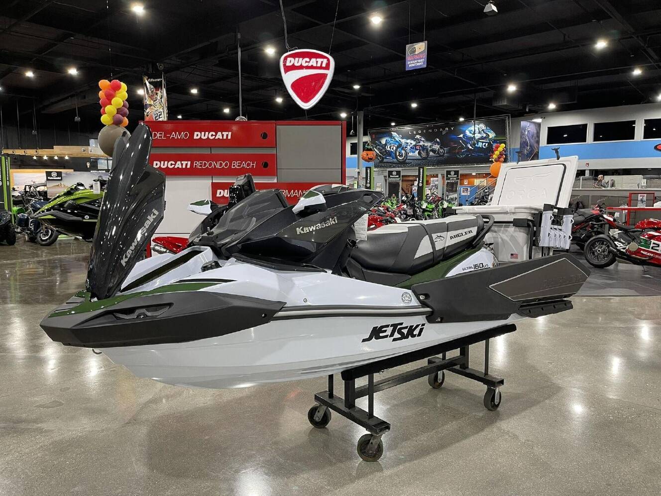 A photo of this 2025 Kawasaki JET SKI ULTRA 160LX-S ANGLER