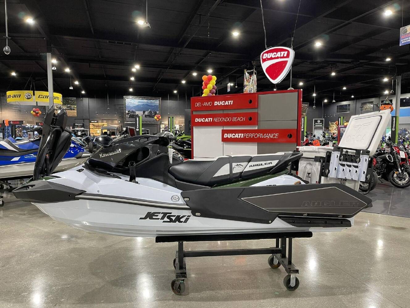 A photo of this 2025 Kawasaki JET SKI ULTRA 160LX-S ANGLER