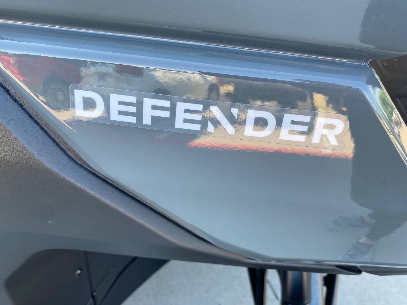 A photo of this 2027 Can-Am Defender MAX DPS CAB HD10 Dolomite Grey