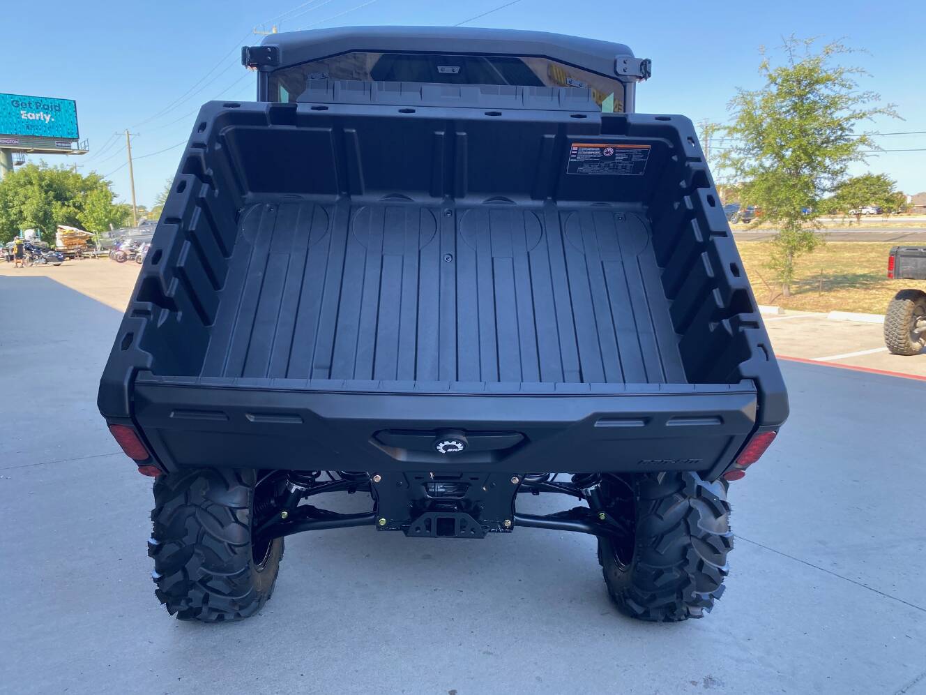A photo of this 2027 Can-Am Defender MAX DPS CAB HD10 Dolomite Grey