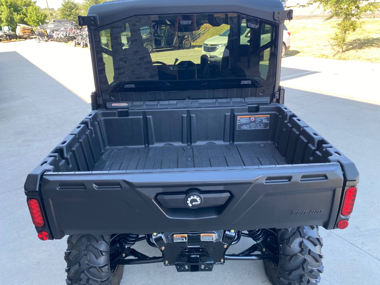 A photo of this 2027 Can-Am Defender MAX DPS CAB HD10 Dolomite Grey