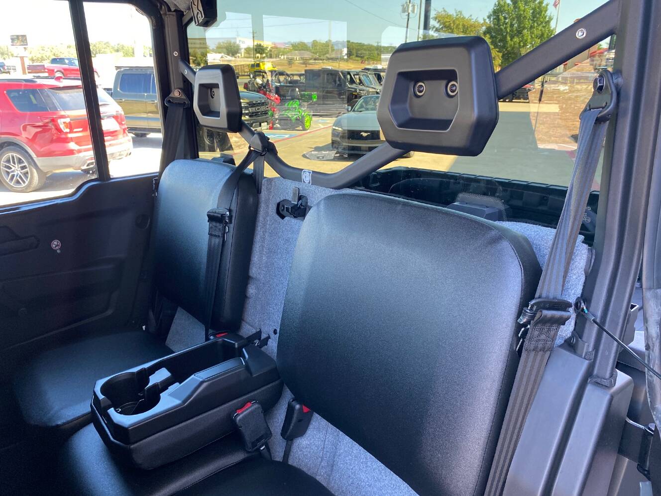 A photo of this 2027 Can-Am Defender MAX DPS CAB HD10 Dolomite Grey