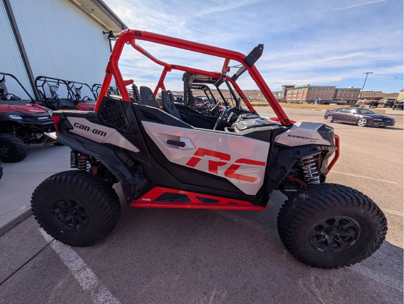 A photo of this 2021 Can-Am Maverick Sport X RC 1000R