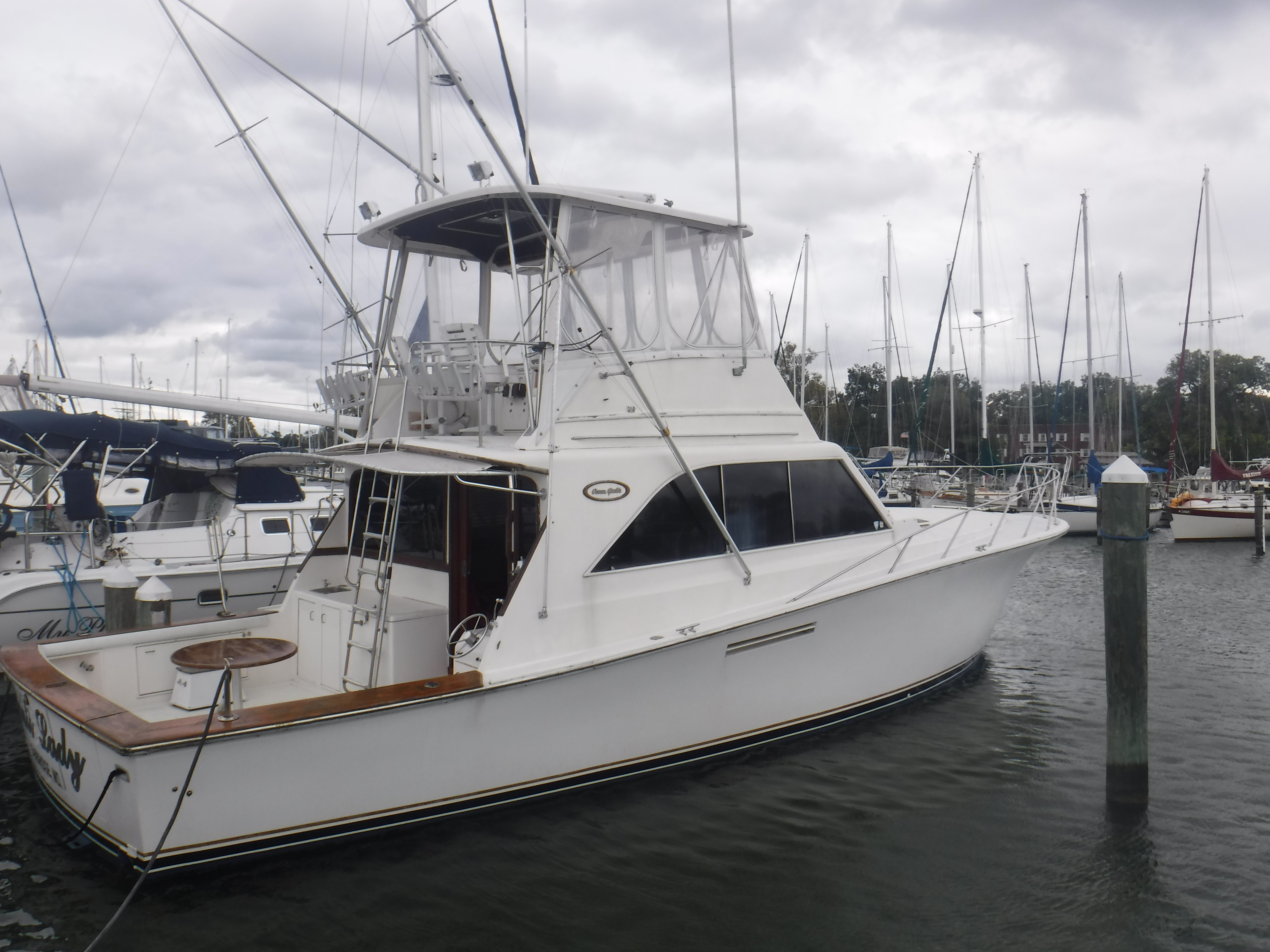 1982 Ocean Yachts 46 SUPER SPORT in easton ME