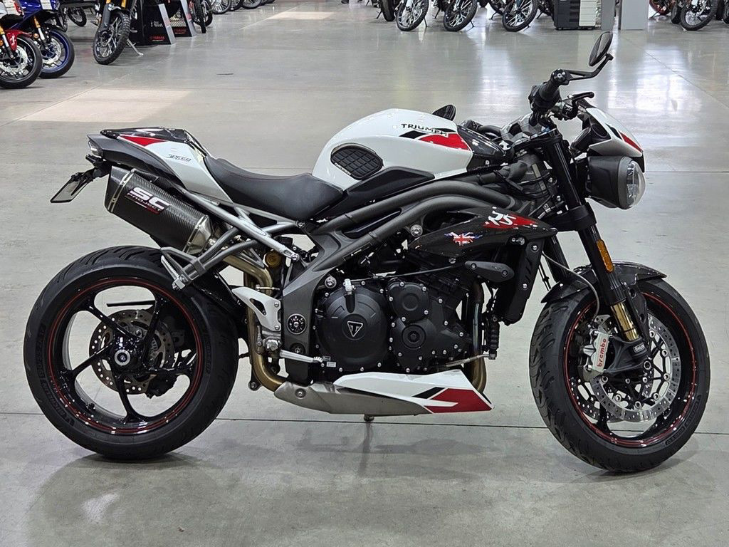 2020 Triumph Speed Triple RS Crystal White Metallic S in Buford, GA