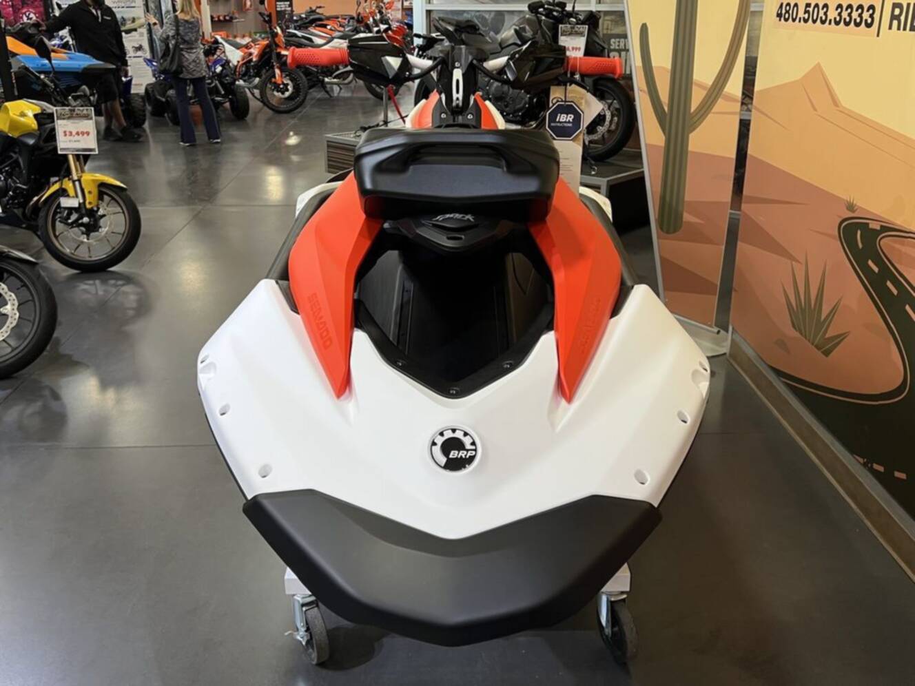 A photo of this 2026 Sea-Doo Spark Trixx for 3 Rotax 900 ACE - 90 iBR and Au