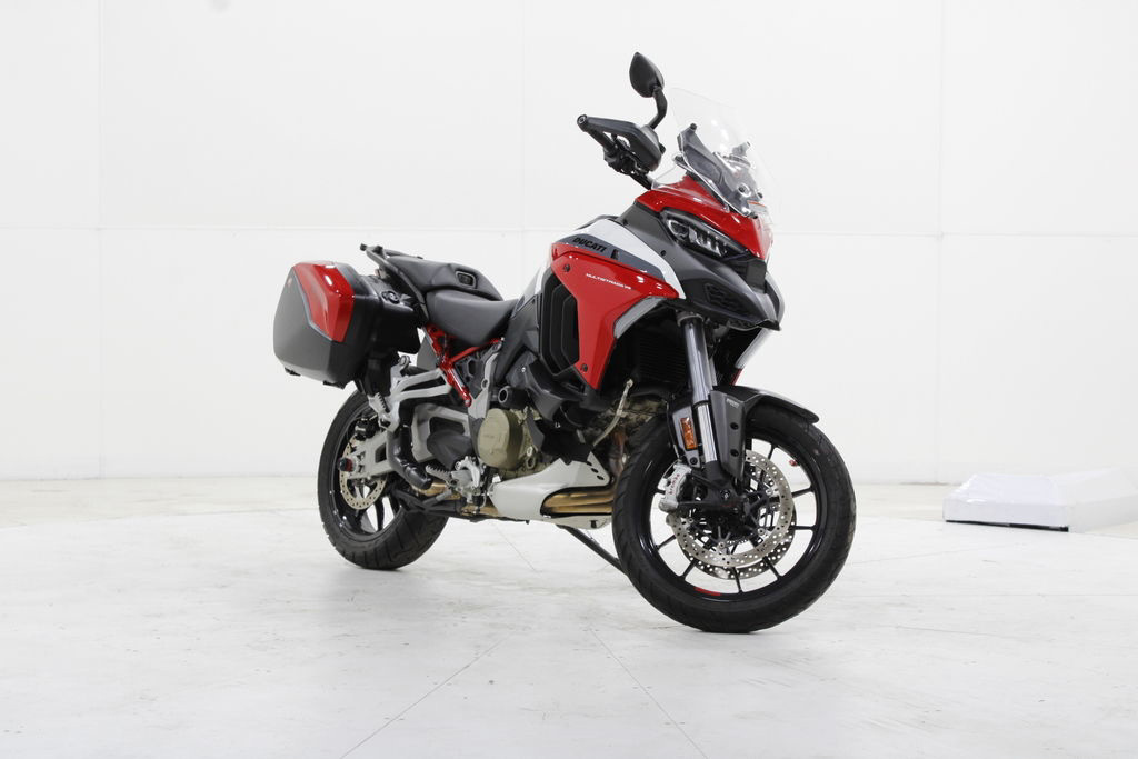 2022 Ducati Multistrada V4S Ducati Red / Alloy Wheels V4 S SPORT in Concord, NC