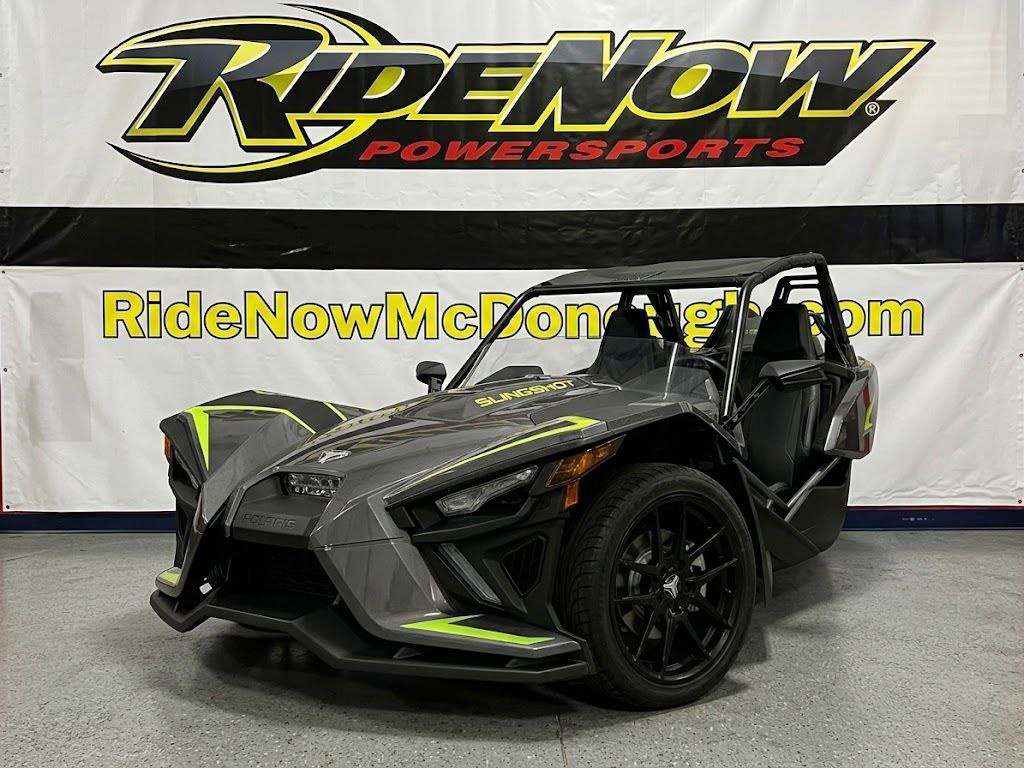 2023 Polaris Slingshot Slingshot SL Storm Gray (AutoDrive) SLR Red Shadow ( SLR in Mcdonough, GA