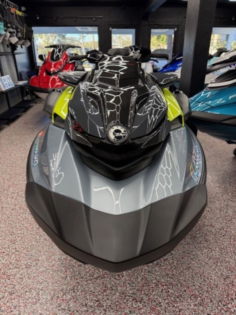 2025 Sea-Doo RXP-X 325 iBR Ice Metal / Manta Green in tequesta FL