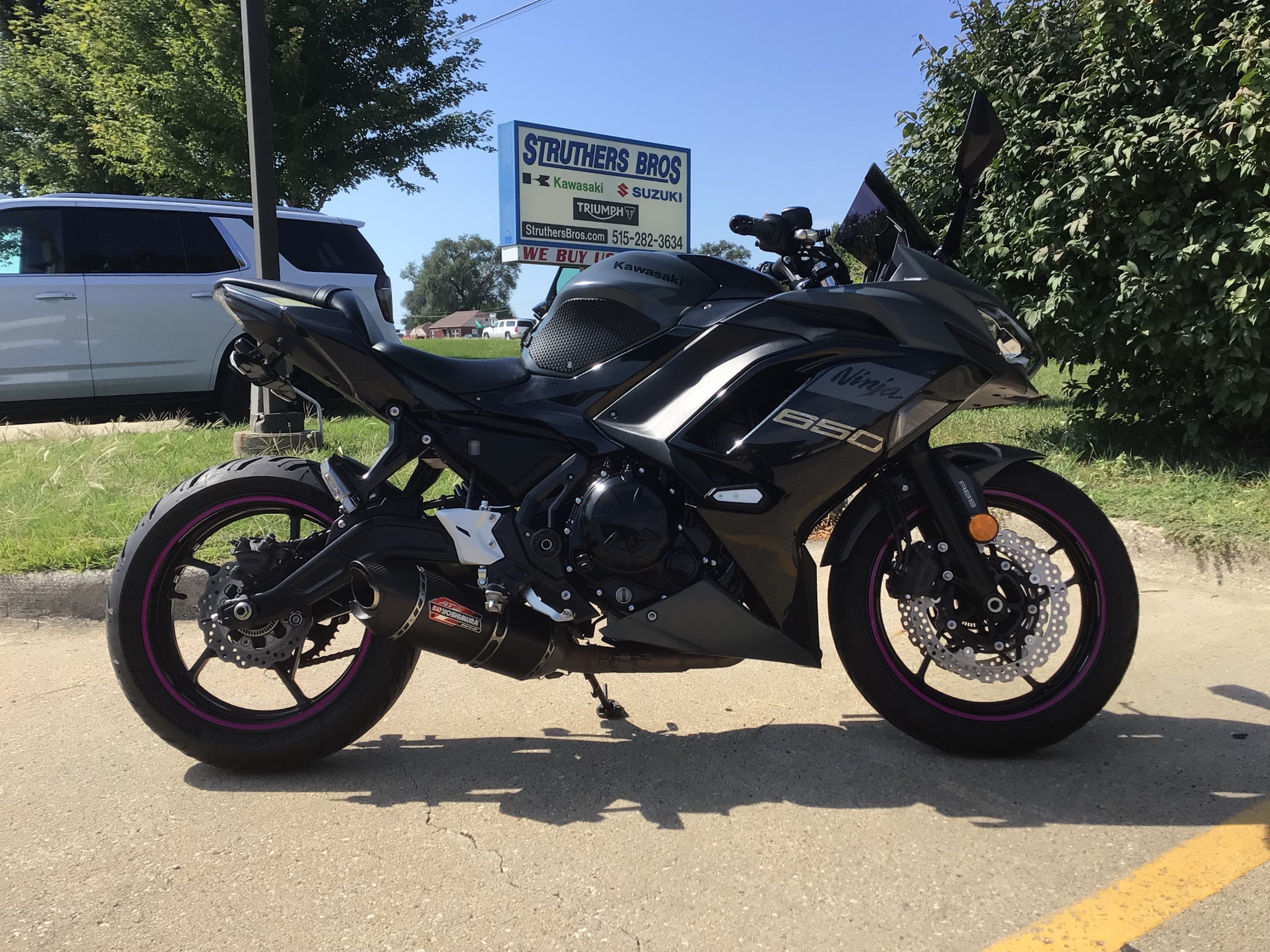 2024 Kawasaki NINJA 650 ABS ABS in Des Moines, IA
