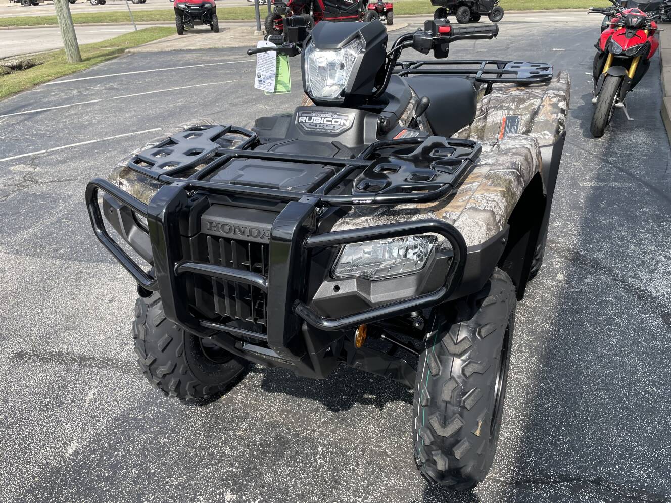 A photo of this 2027 Honda FourTrax Foreman Rubicon 4x4 AUTOMATIC DCT EPS