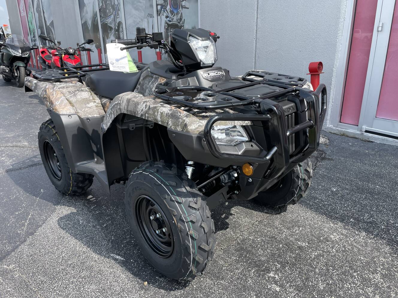 A photo of this 2027 Honda FourTrax Foreman Rubicon 4x4 AUTOMATIC DCT EPS