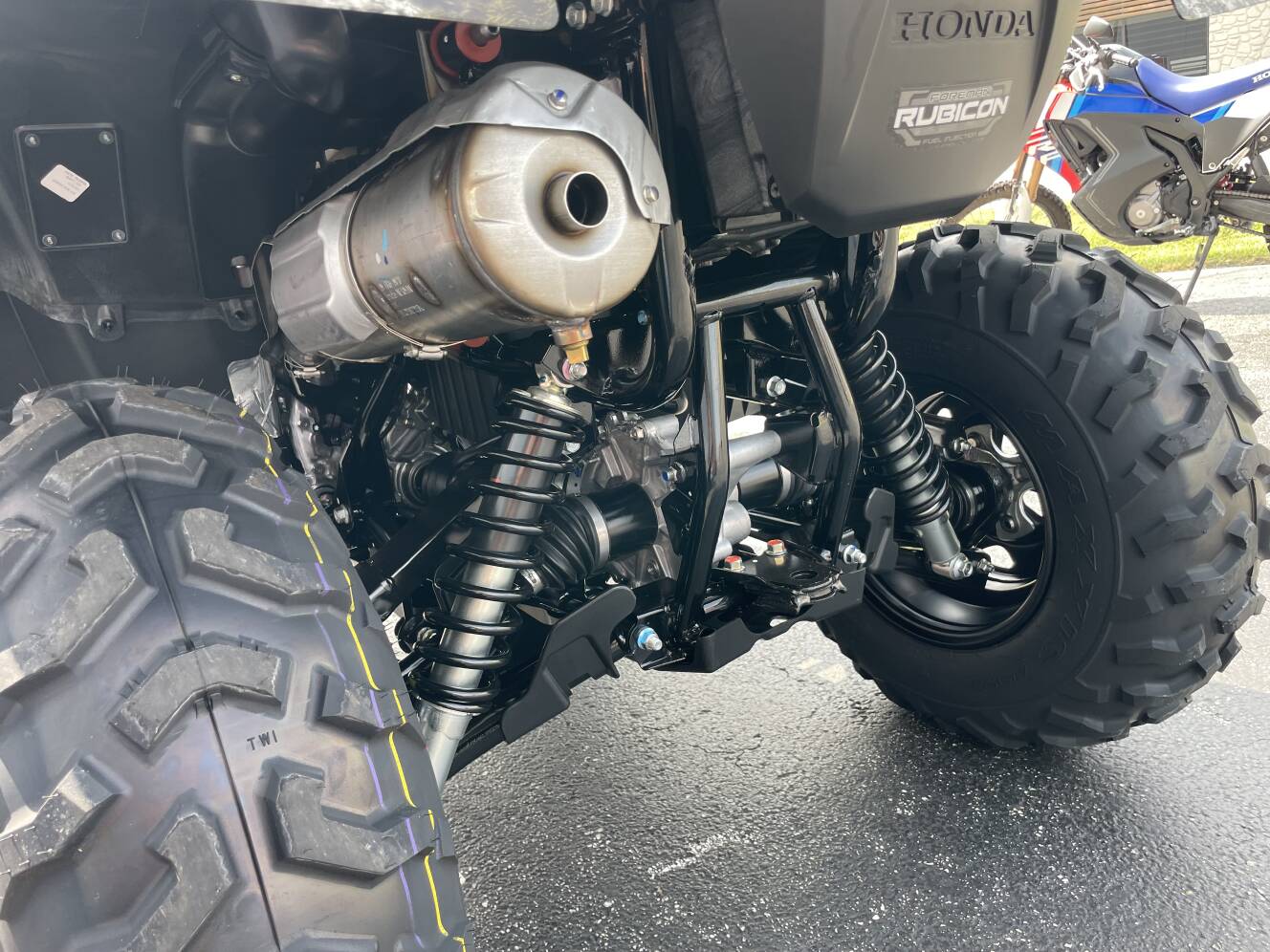 A photo of this 2027 Honda FourTrax Foreman Rubicon 4x4 AUTOMATIC DCT EPS