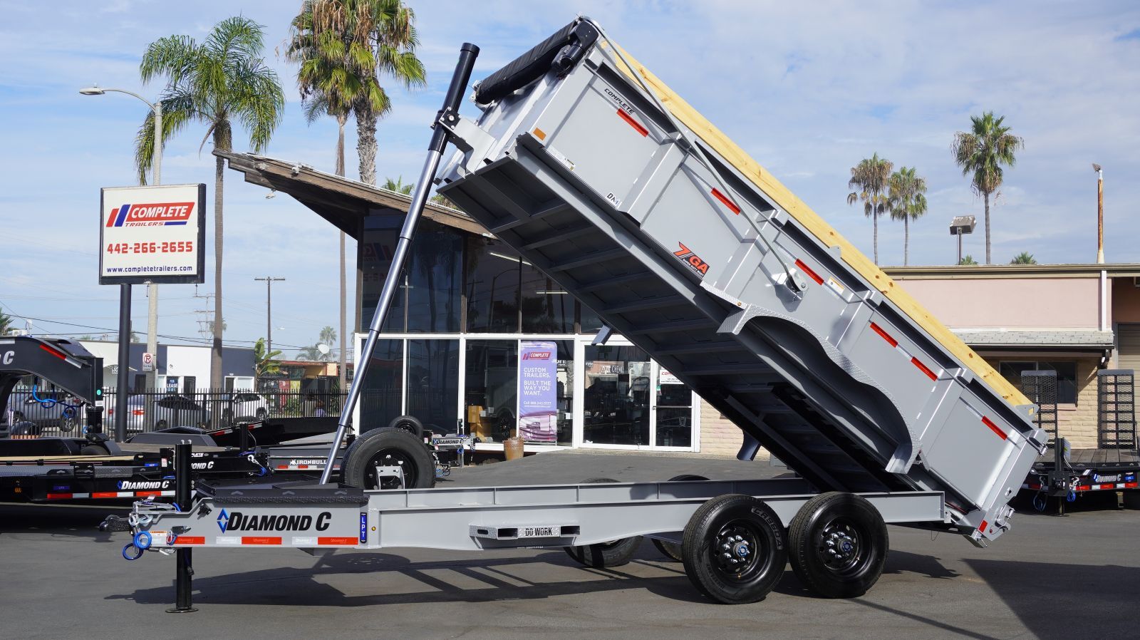 2027 Diamond C LPT 16' 23K GVWR HEAVY DUTY DUMP TRAILER in oceanside CA