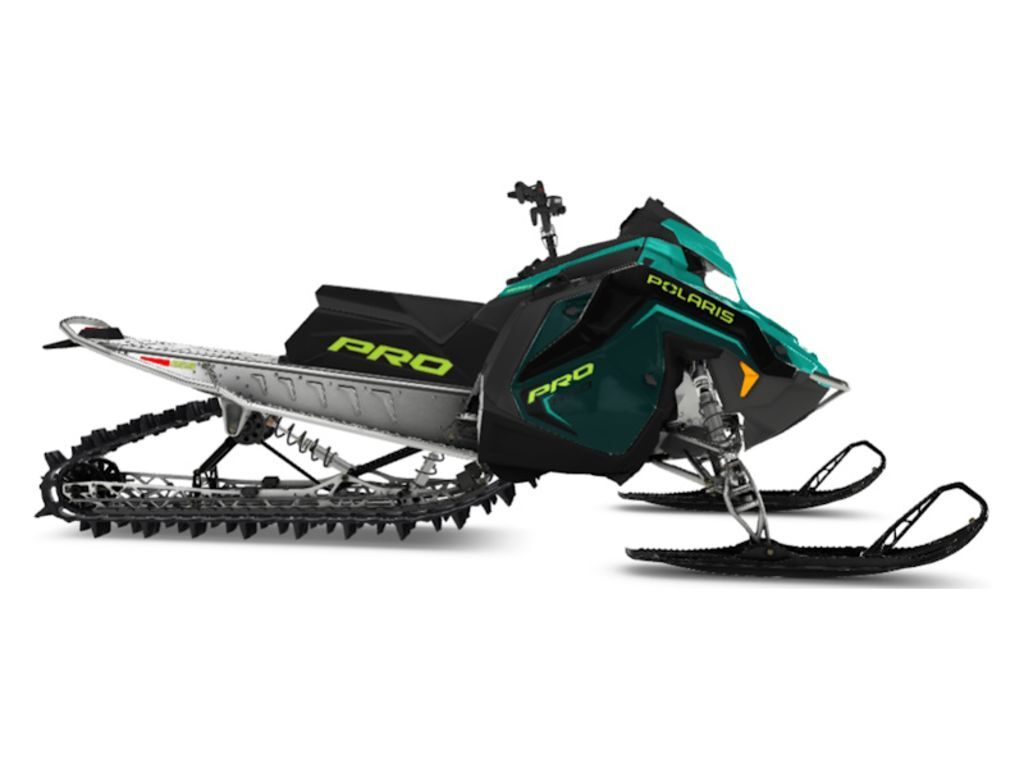 2025 Polaris® 850 PRO RMK 155 Dark Teal / Radiant Green / Neon in watkins MN
