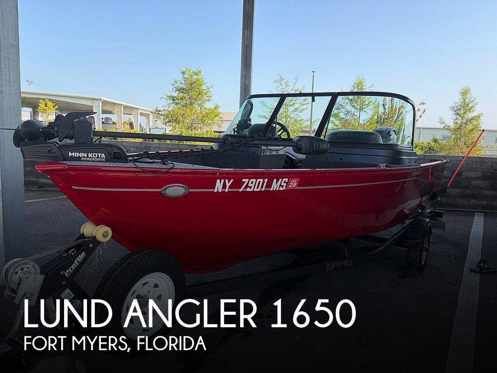 2022 Lund Angler 1650 SS in fort myers FL