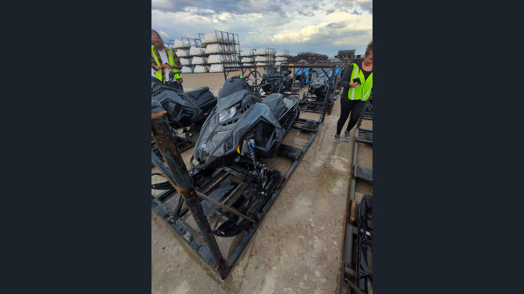 2025 Polaris® 850 PRO RMK 155 Shadow Gray / Gloss Black in ann arbor MI