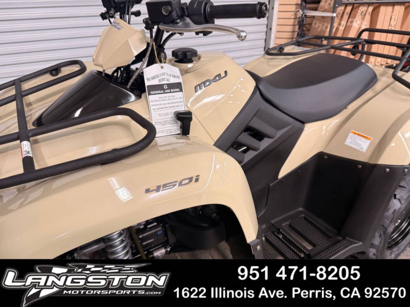 A photo of this 2026 Kymco MXU 450i
