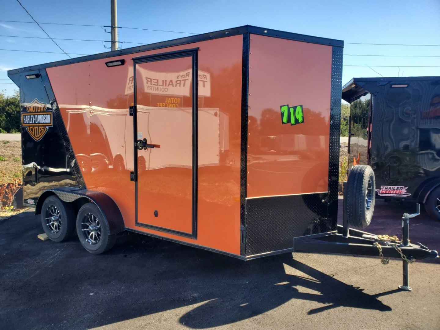 2026 Rock Solid Cargo 7X14 7K HARLEY DAVIDSON CARGO TRAILER in Punta Gorda, FL