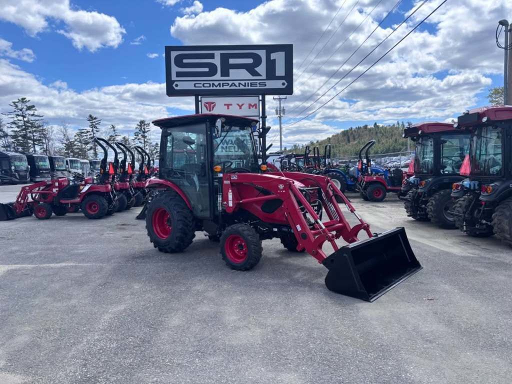 2025 TYM T3025CH Hydrostatic 24 HP Tractor with HVAC Cab, Loader in Turner, ME