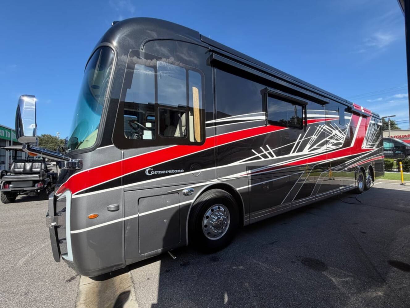 A photo of this 2022 Entegra Coach Cornerstone 45B