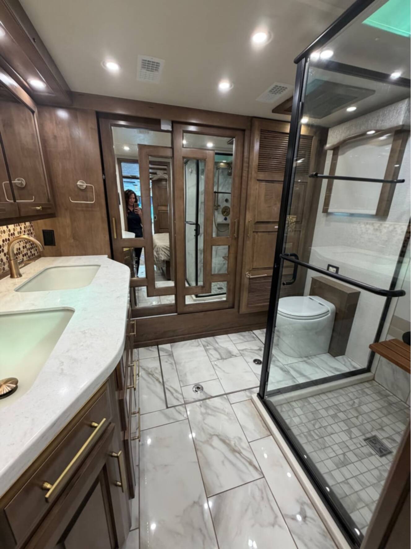 A photo of this 2022 Entegra Coach Cornerstone 45B