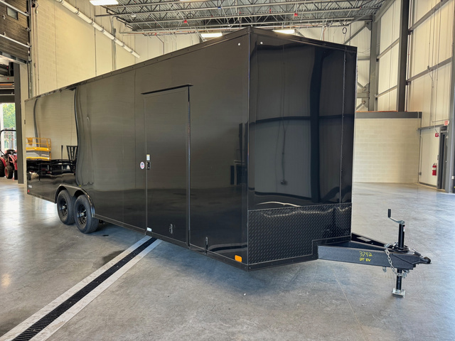 2027 ITI CARGO 8.5x24 Enclosed 10k Cargo Trailer w/7' Interior & Black in Loudon, NH