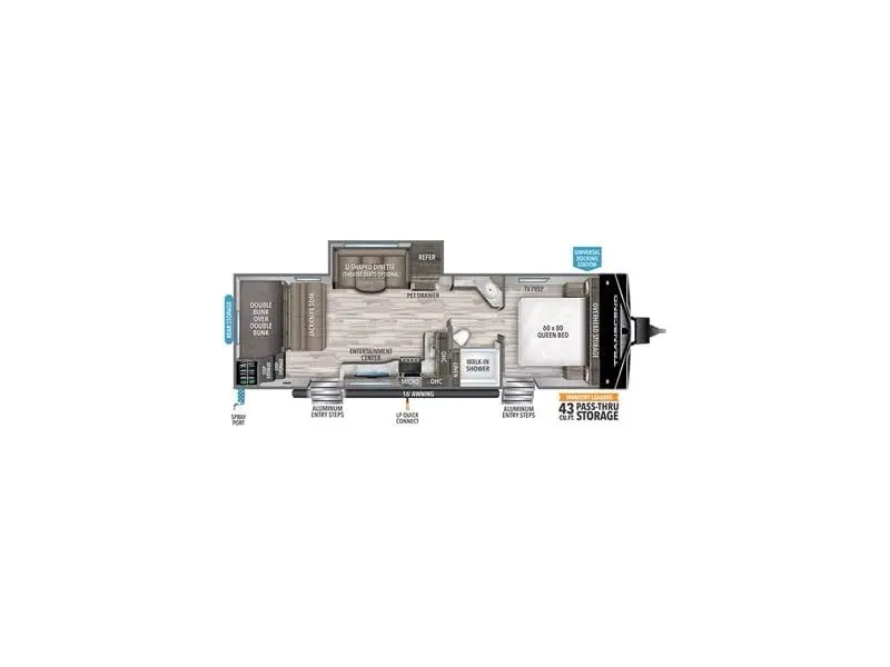 2022 GRAND DESIGN TRANSCEND XPLOR 265BH