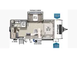 2021 FOREST RIVER SURVEYOR LEGEND 202RBLE