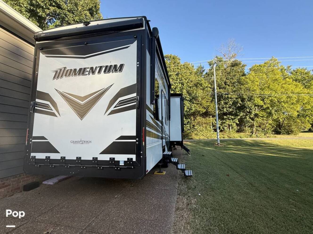 A photo of this 2023 Grand Design Momentum 410TH