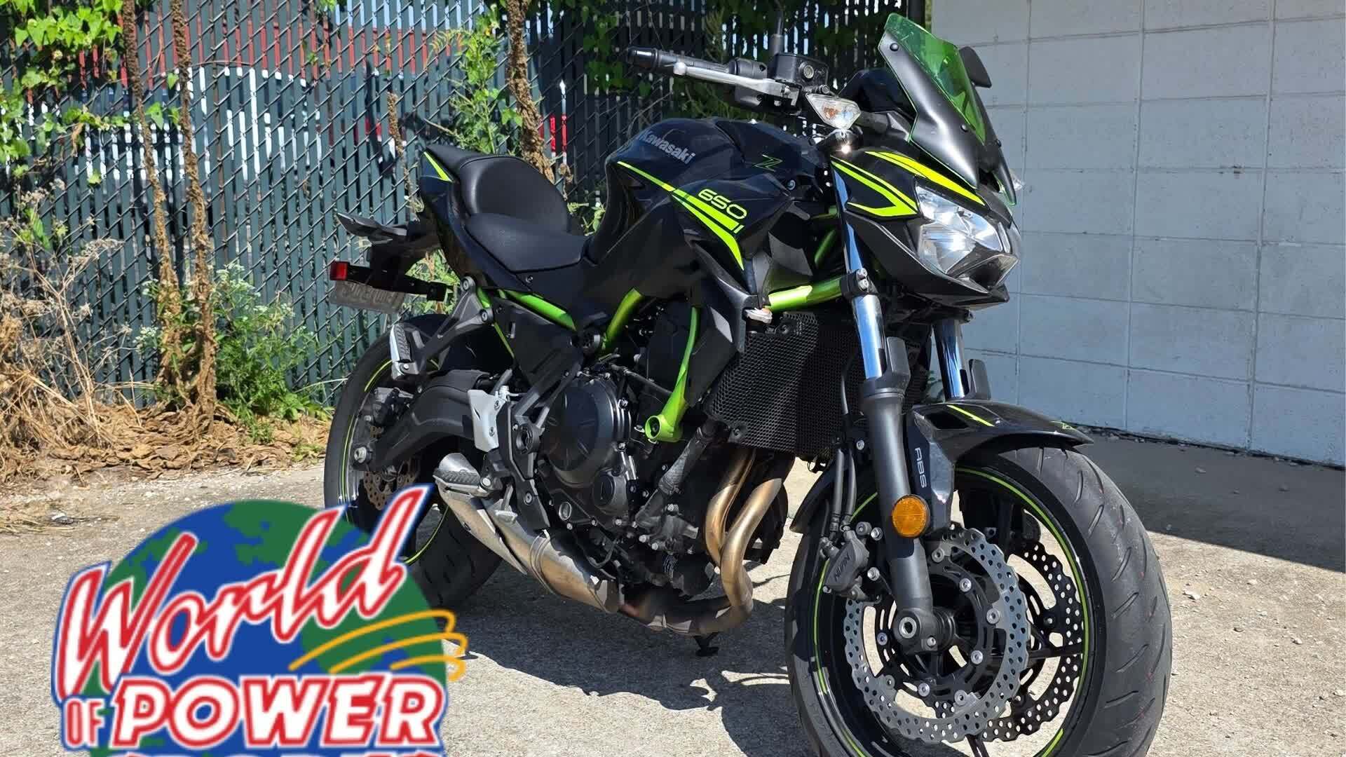 2020 Kawasaki Z650 ABS 650 ABS in Decatur, IL