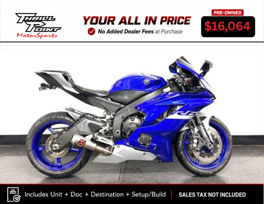 2020 Yamaha YZF-R6 R6 in Medina, OH