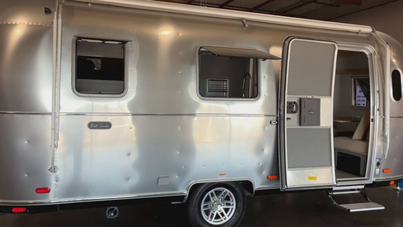 A photo of this 2026 Airstream World Traveler 22RB