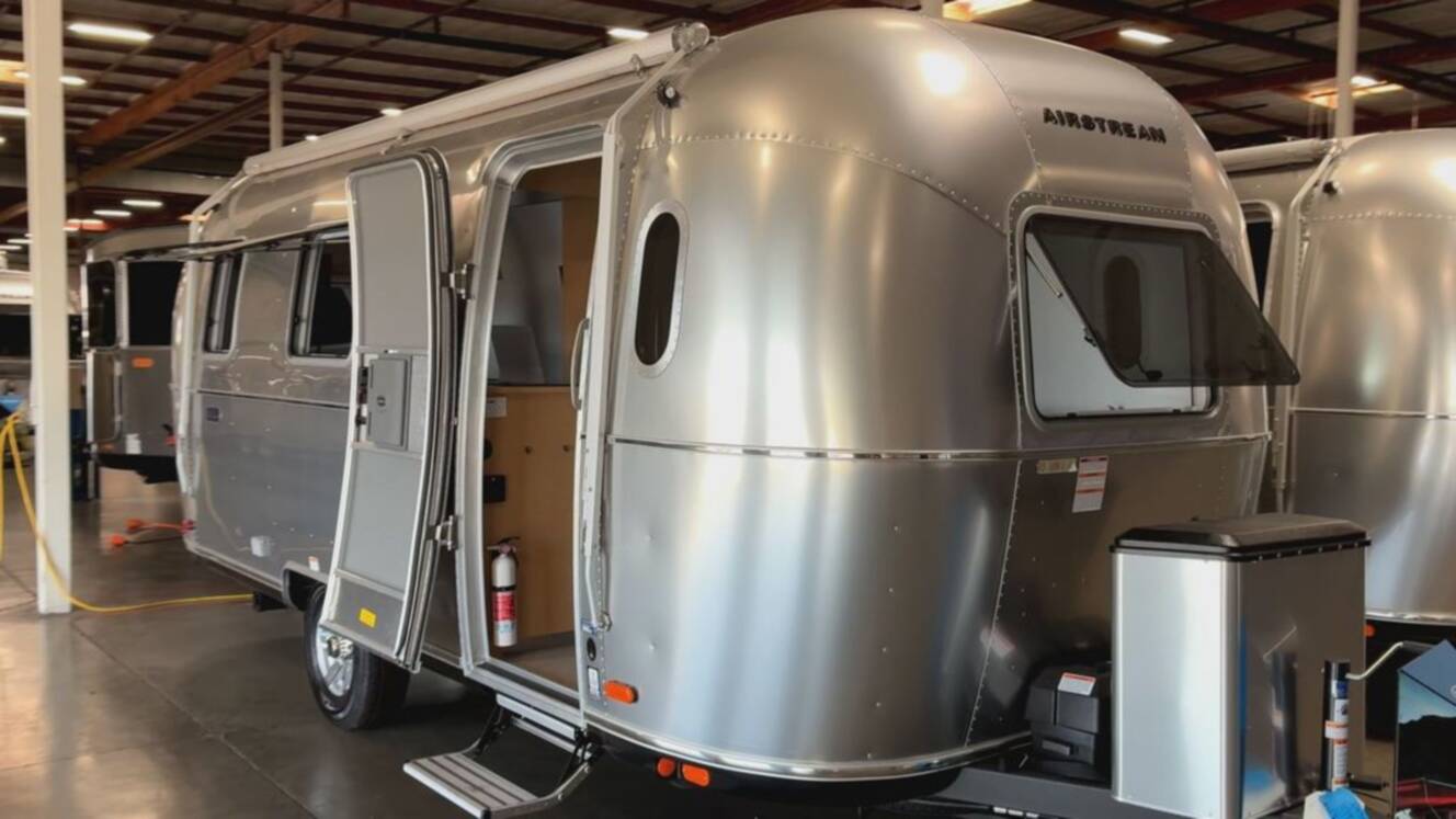 A photo of this 2026 Airstream World Traveler 22RB