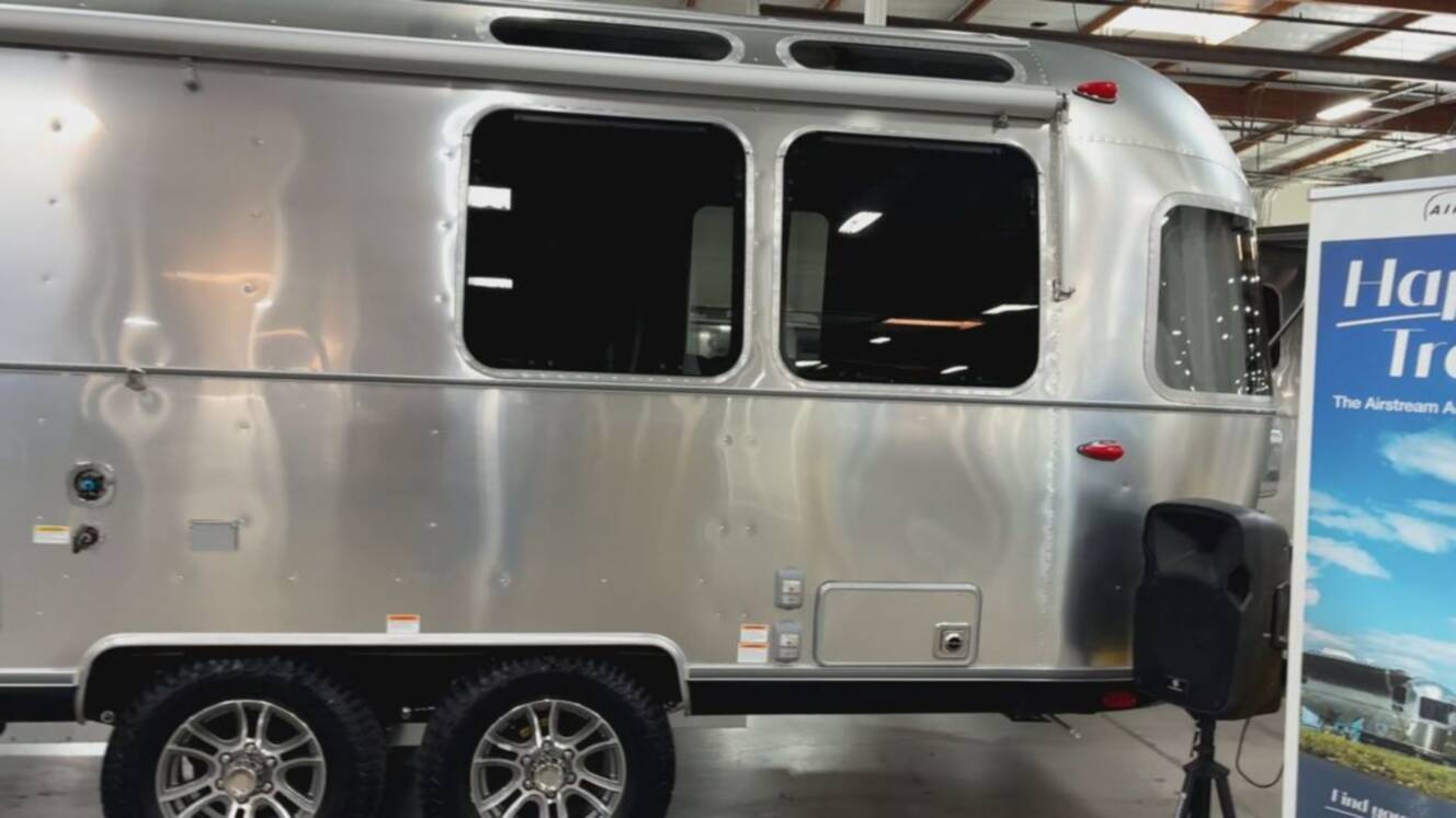 A photo of this 2027 Airstream Trade Wind 25FB