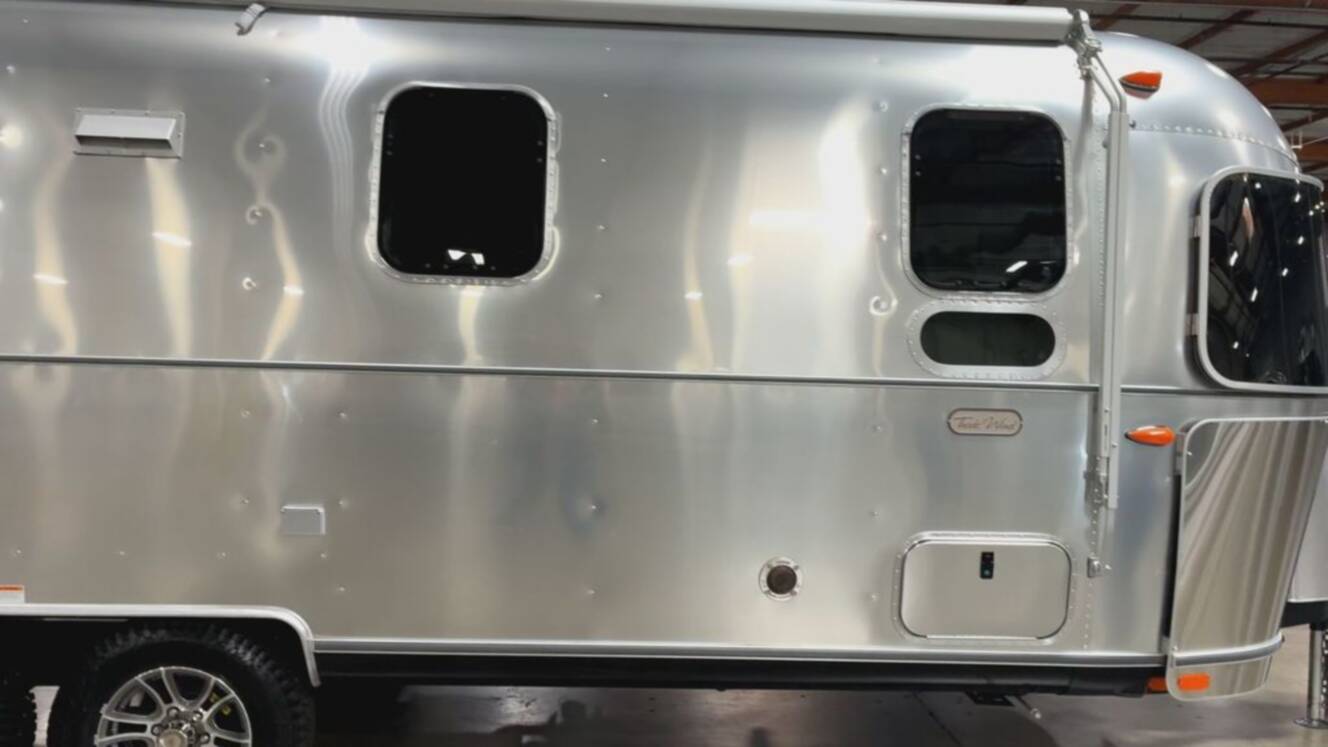 A photo of this 2027 Airstream Trade Wind 25FB