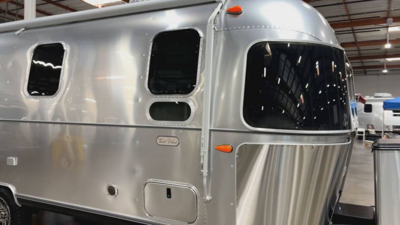 A photo of this 2027 Airstream Trade Wind 25FB