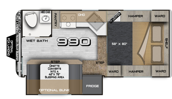 2026 Northwood Mfg. Arctic Fox 990 in evansville WY