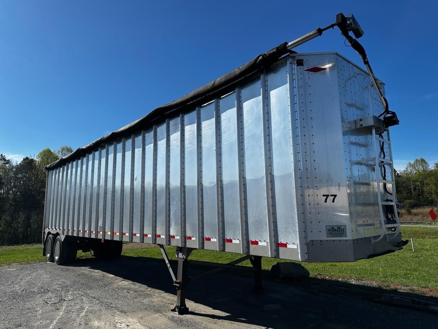 2020 ITI 45' X 102" X 13'6" OPEN TOP - ELECTRIC TARP CHIP in Rustburg, VA