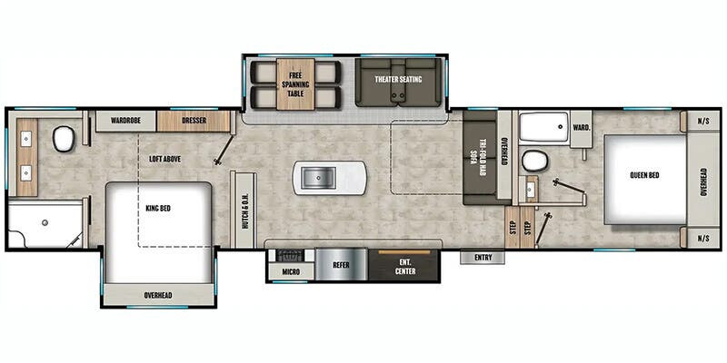 2025 Coachmen Chaparral 381DBL in rock falls IL