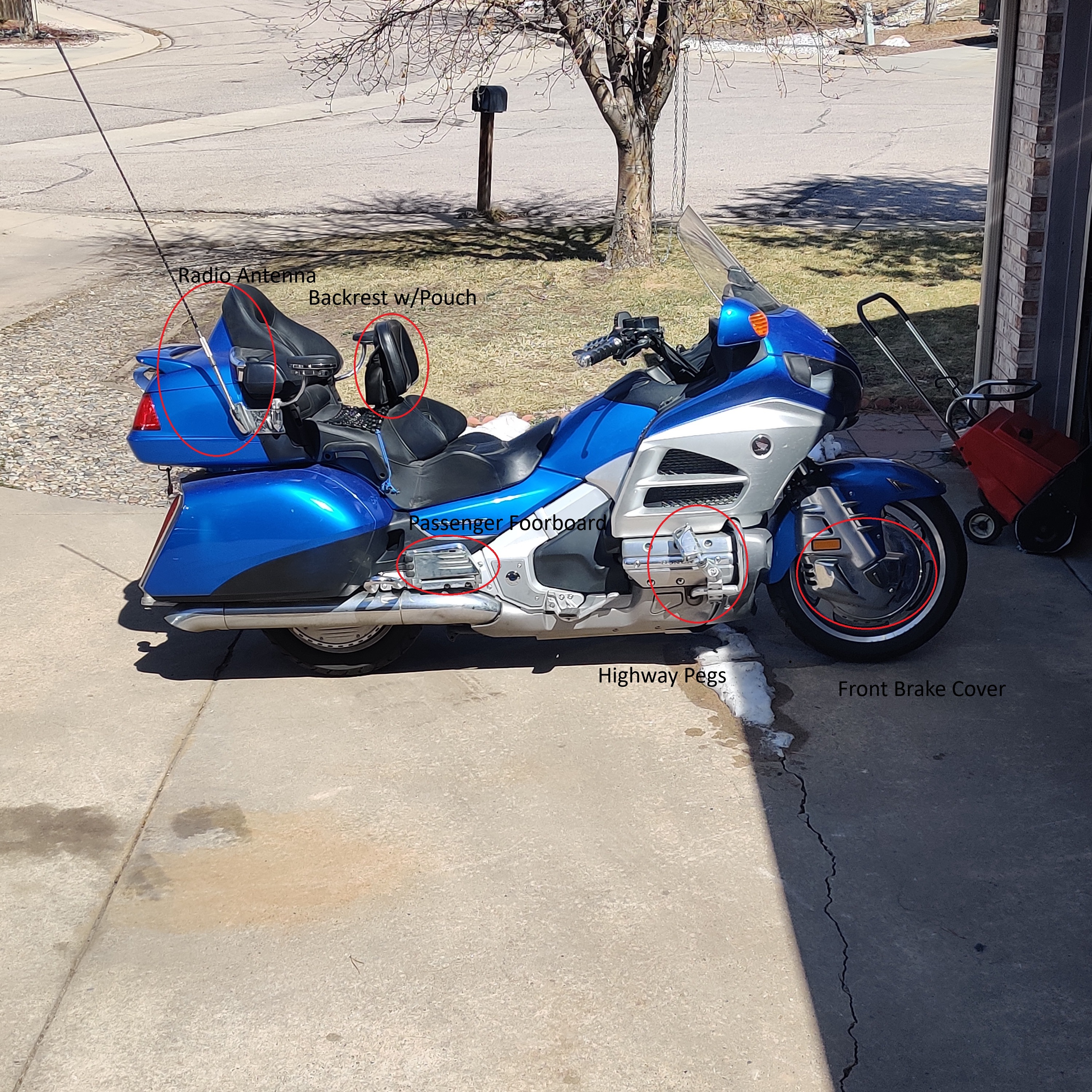 2012 Honda GOLD WING 1800 ABS 1800 ABS in Colorado Springs, CO