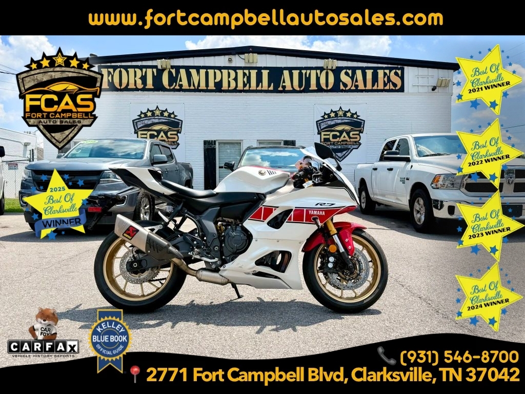2022 Yamaha YZF-R7 World GP 60Th Anniversary Edition R7 WORLD GP 60TH ANNIVERSARY in Clarksville, TN