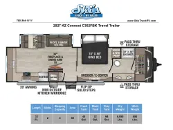 2027 KZ RV Connect C302FBK
