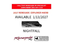 2027 RENEGADE EXPLORER 40ERB