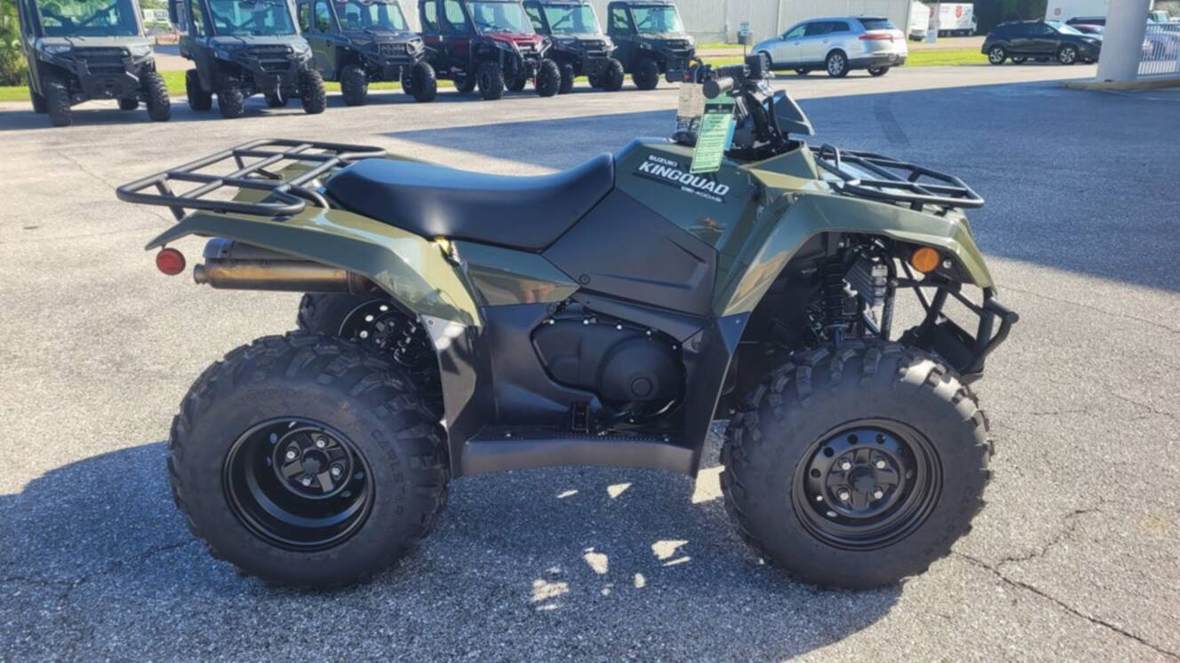 A photo of this 2026 Suzuki KingQuad 400 ASi