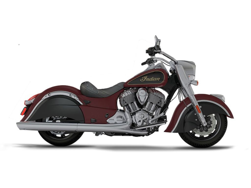 2017 Indian Chief Classic Burgundy Metallic Over Thunder Black CLASSIC in Canton, GA