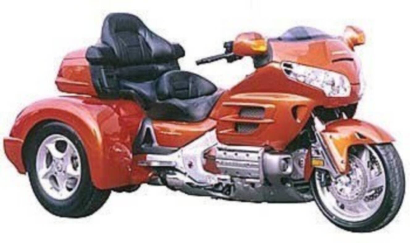 A photo of this 2003 Champion Trikes Honda Goldwing GL 1800 Trike Kit