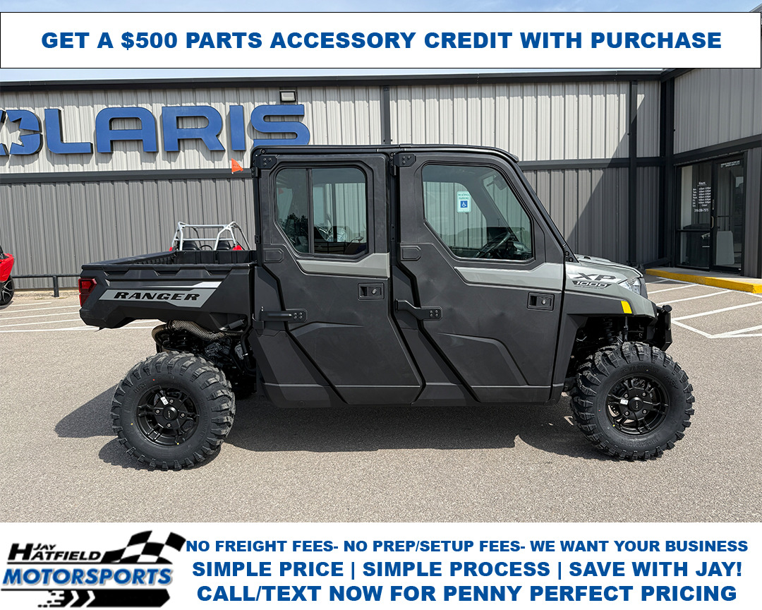 2027 Polaris Ranger Crew XP 1000 Cab BASE in wichita KS