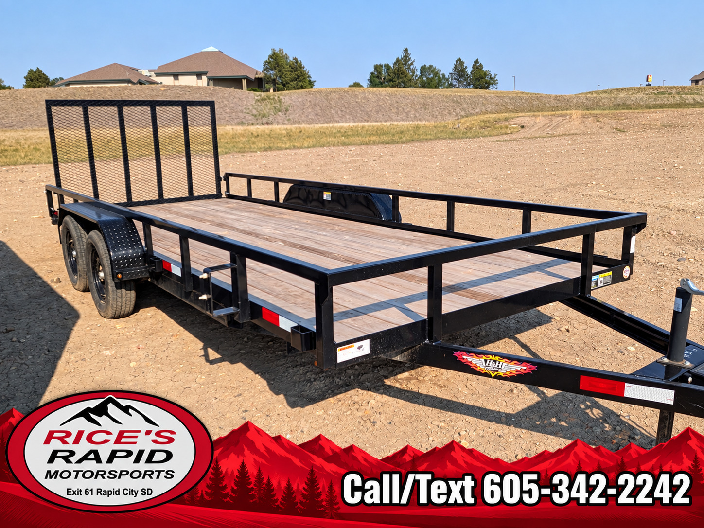 2023 H&H 82X18 BH 18 TA in Rapid City, SD